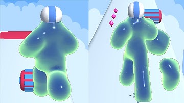 Blob Runner 3D All Level GamePlay 🤺  Android-IOS 📱(Level 165 - 167)