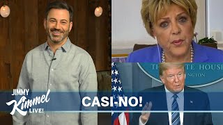 Jimmy Kimmel’s Quarantine Monologue – Trump & Vegas Mayor Compete for Who's Crazier