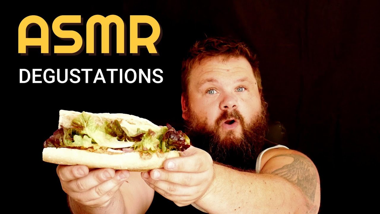 ASMR DEGUSTATIONS AMERICAIN MAISON et BLABLA #asmr #asmrfr #français #degustation