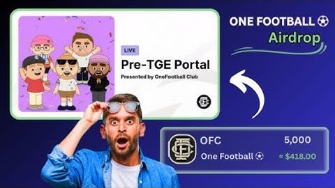 One football club airdrop update. One football club airdrop listing date. One football claim update