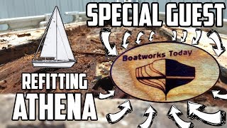 Sail Life  Rotten and delaminated core chat w. Boatworks Today  DIY sailboat refit