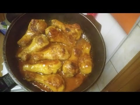 Как вкусно приготовить куриные ножки на сковороде с подливкой рецепт