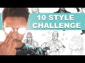 10 ART STYLE CHALLENGE! | Kim Jung Gi, Karl Kopinski, Ahmed Aldoori, and more!