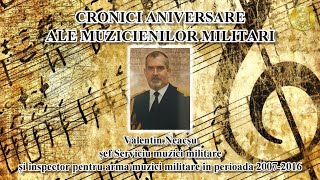 Cronici aniversare ale muzicienilor militari - colonelul Valentin Neacșu