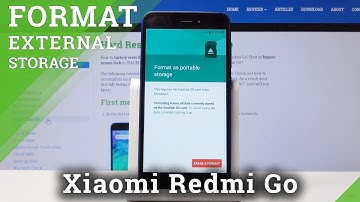 How to Format SD in XIAOMI Redmi Go - Repair External Storage