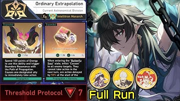 Dan Heng IL With Cocoon Dressmaker & Propagation Path Full Run | DU Protean Hero Ordinary Protocol 7