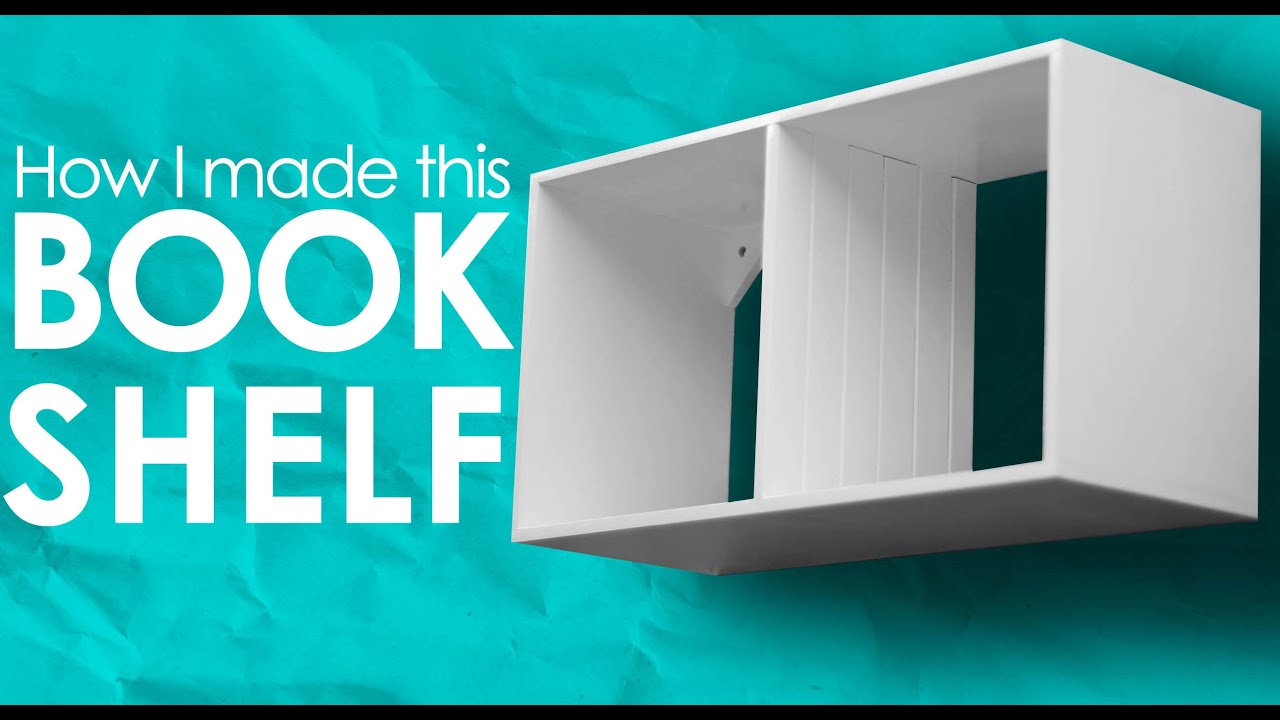 MEMBUAT RAK  BUKU  BOOK  SHELVES YouTube