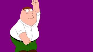 Purple Screen Animation, Peter Griffin - Surfin Bird