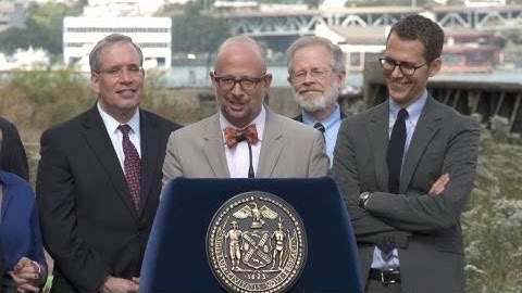 High Line Section Three: Groundbreaking Ceremony: Joshua David