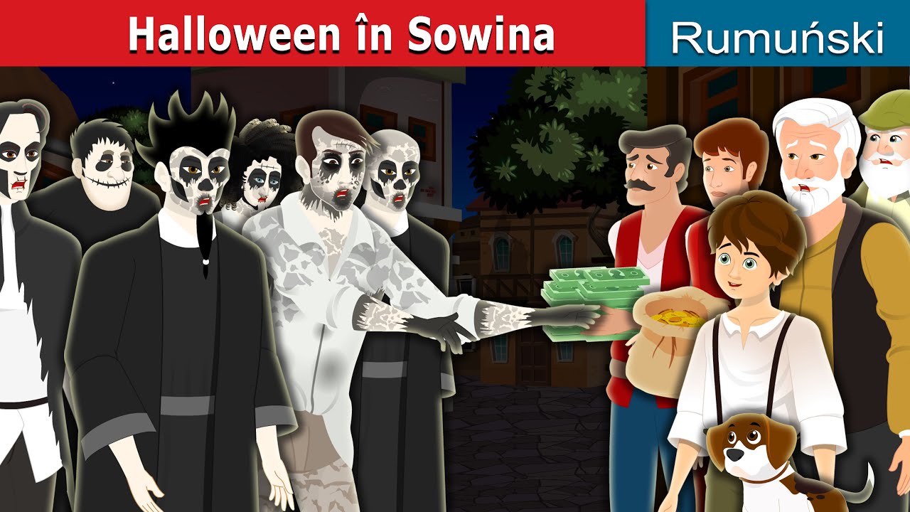 Halloween în Sowina | Sowina's Halloween in Romanian | Romanian Fairy Tales