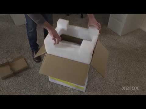 Xerox® WorkCentre® 3225 Unbox and Power On
