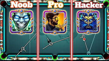NOOB vs PRO vs HACKER | Impossible shots😍|DANISH 8BP YT