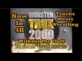Monster Trux 2000 (Now in 4k) Without the Fluff - Monster Trucks Meet Wrestling