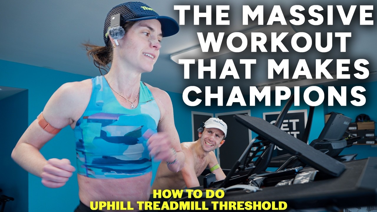 "The Hardest Workout We Ever Do" | Uphill Treadmill Threshold feat. Megan!