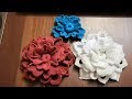 Объёмный цветок крючком, видео: Crochet flower pattern.