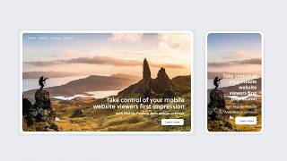 Responsive Mobile Websites: Rocketspark's Mobile Feature Area design controls are here!