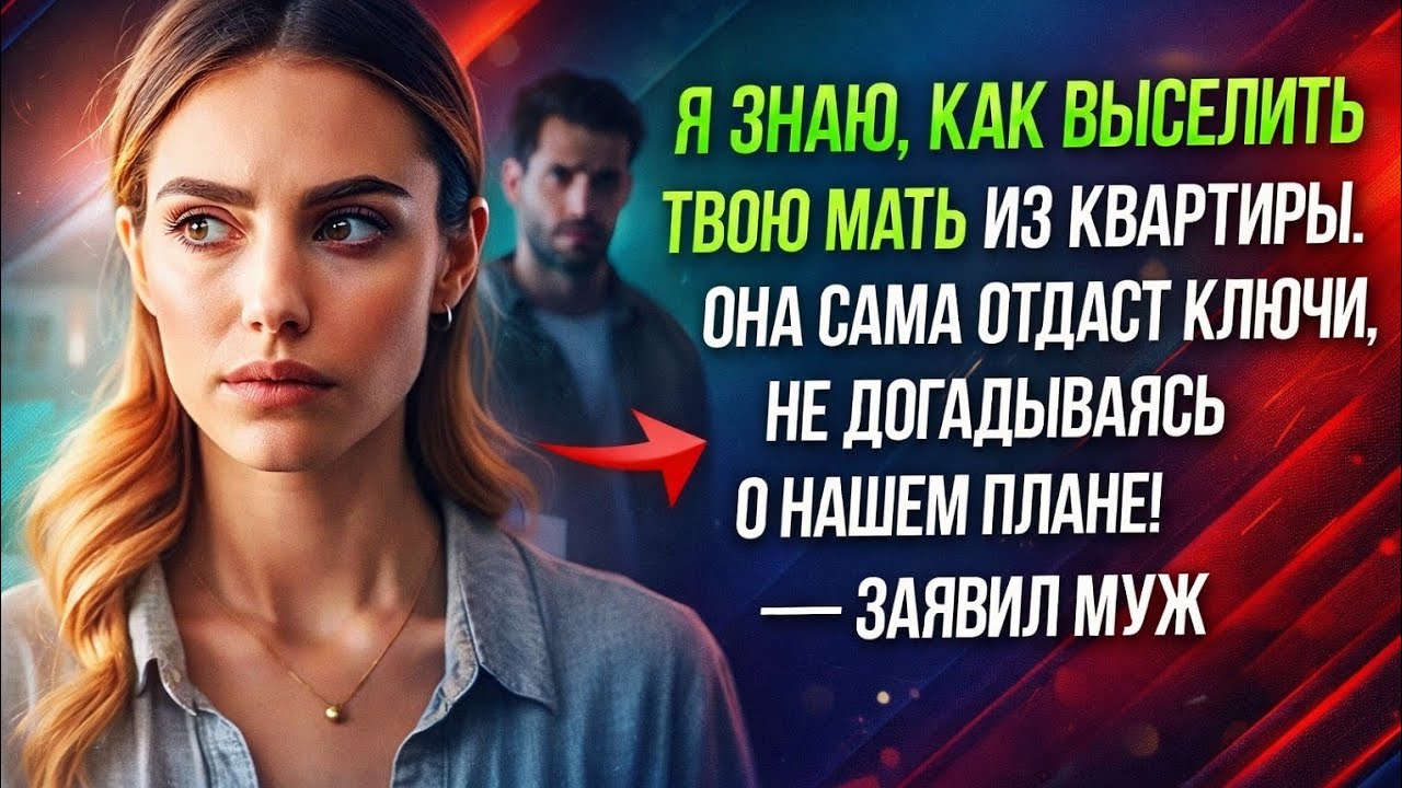 Тёща уйдёт сама! Муж предложил хитрый план с выселением тещи из квартиры. Слушать рассказ
