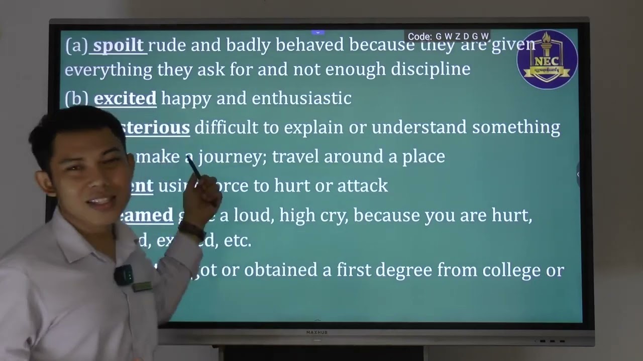 GRADE - 12 English Unit 9 