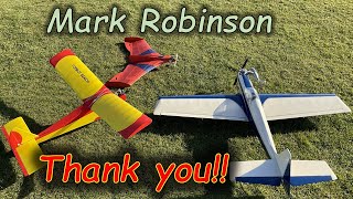 A Big Thank You - Mark Robinson Traditional Aeromodelling
