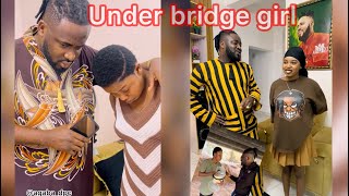 Girl I discovered under the bridge cried to learn a skill finally it was granted and she has start
