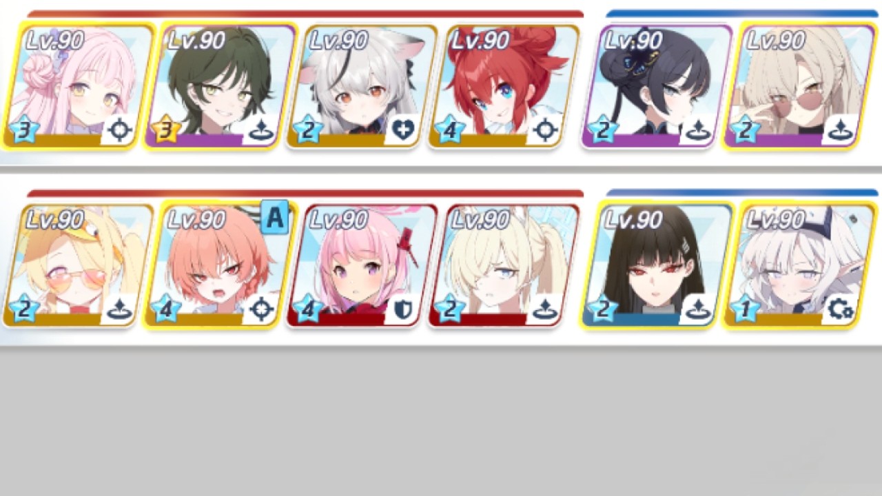 総力戦 屋外 ビナー Lunatic 52,787,962 ミカ固有3 ブルーアーカイブ