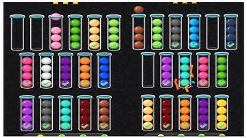 Color Ball Puzzle Gameplay |All Levels android,ios [Classic: 513-517] |ASMR&Gaming