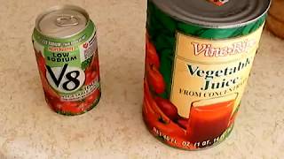 V8 Vegetable Juice vs Generic Vegetable Juice screenshot 4