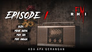 Penunggu gedung BNPTKI, Ghost Buster Bandng, Kontrakan angker, Radio Horor Indonesia, Episode 1