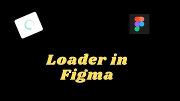How to design circle ring loading spinner in Figma