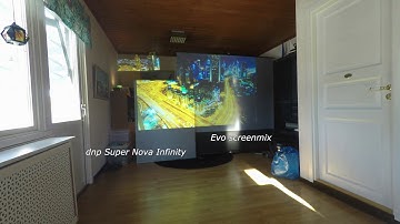 Test Evo against dnp Super Nova Infinity screen
