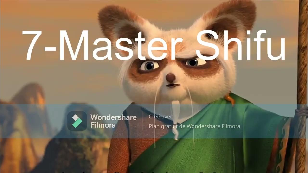 top 10 strongest characters in kung fu panda YouTube