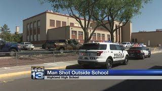 APD: 1 man shot after fistfight at Highland HS