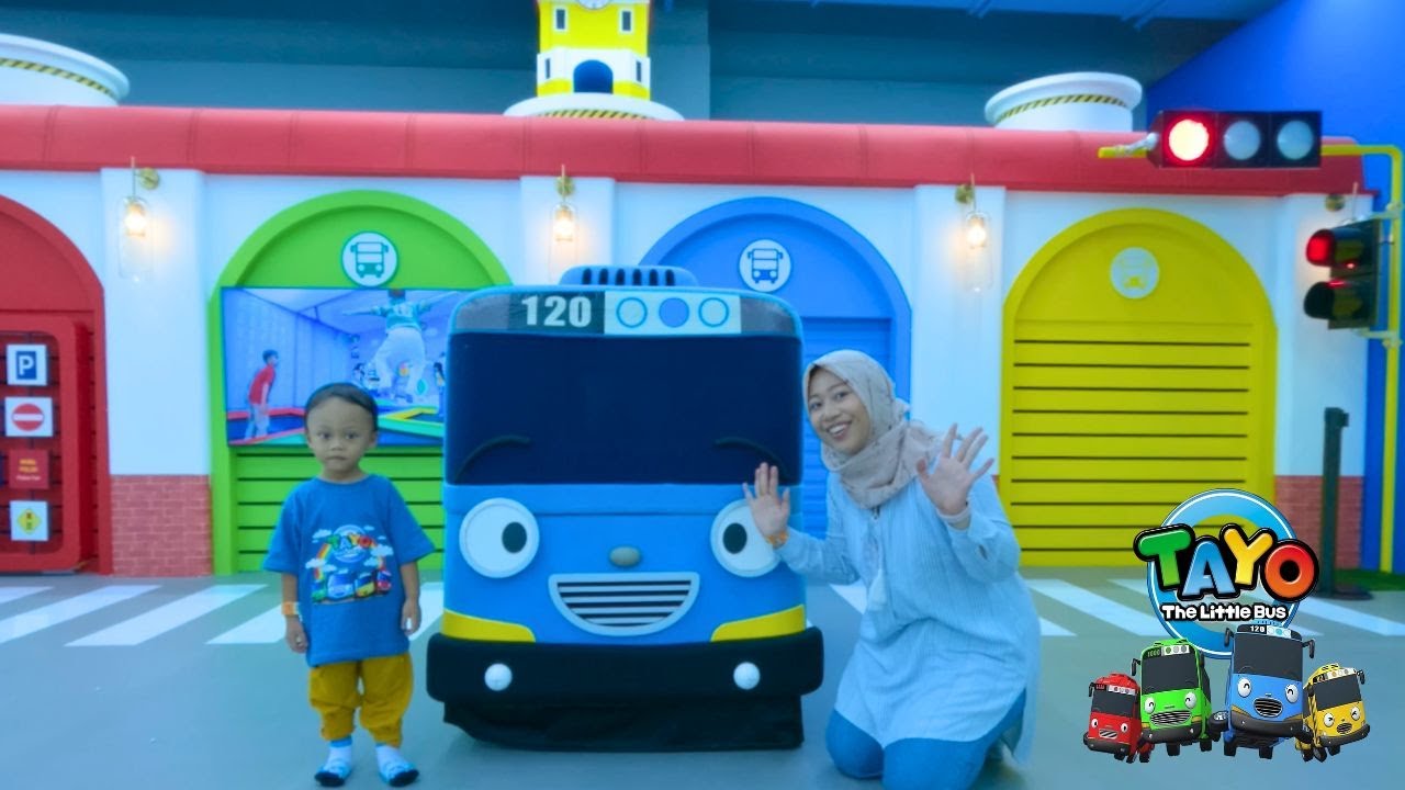 [PLAYGROUND] Tayo Station Indonesia Nonton Tayo Show + INFO HTM Cuci bis Tayo, Go-Kart Tayo, Bengkel