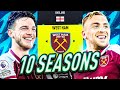 I Takeover West Ham for 10 SEASONS in FIFA 22😍