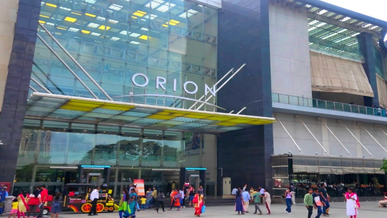 One round view of Orion mall Bangalore. YouTube
