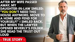 After my wife passed away, my daughter-in-law told me to sell the house and move to a retirement ...