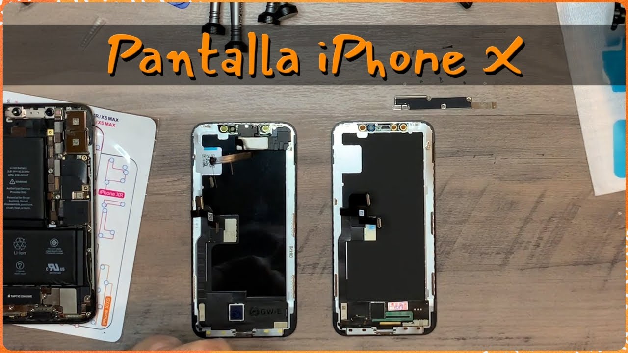 Cómo cambiar la pantalla del iPhone X