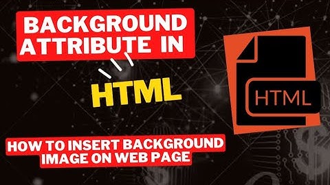 how to insert background image in html| background attribute of body tag| html tutorial | CodeMagnet