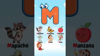 Letter M  Alphabet For Kids shorts alphabet alphabetforkids short
