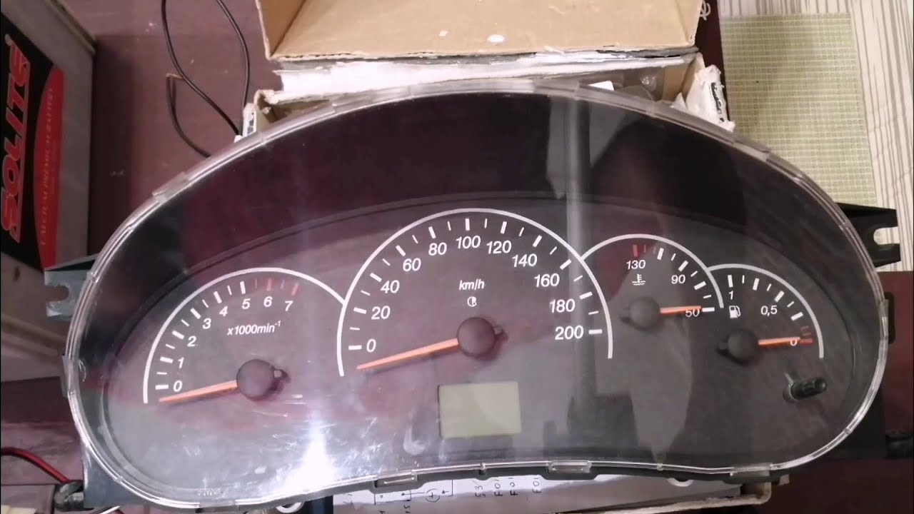 Счетмаш от Приоры. Разборка, сборка и ремонт после замены лампочек ...