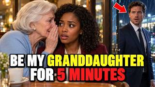 Can You Pretend to Be My Granddaughter for Five Minutes the Old WOMan Asked at the HOSPITAL—She