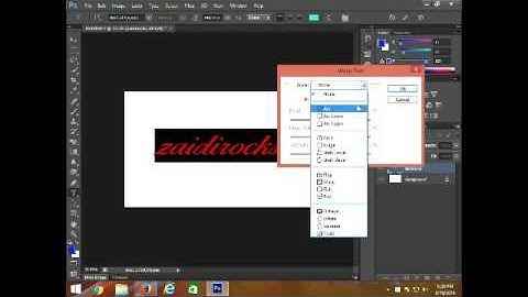Adobe Photoshop CS6 Tutorial Part 9 Urdu/Hindi.