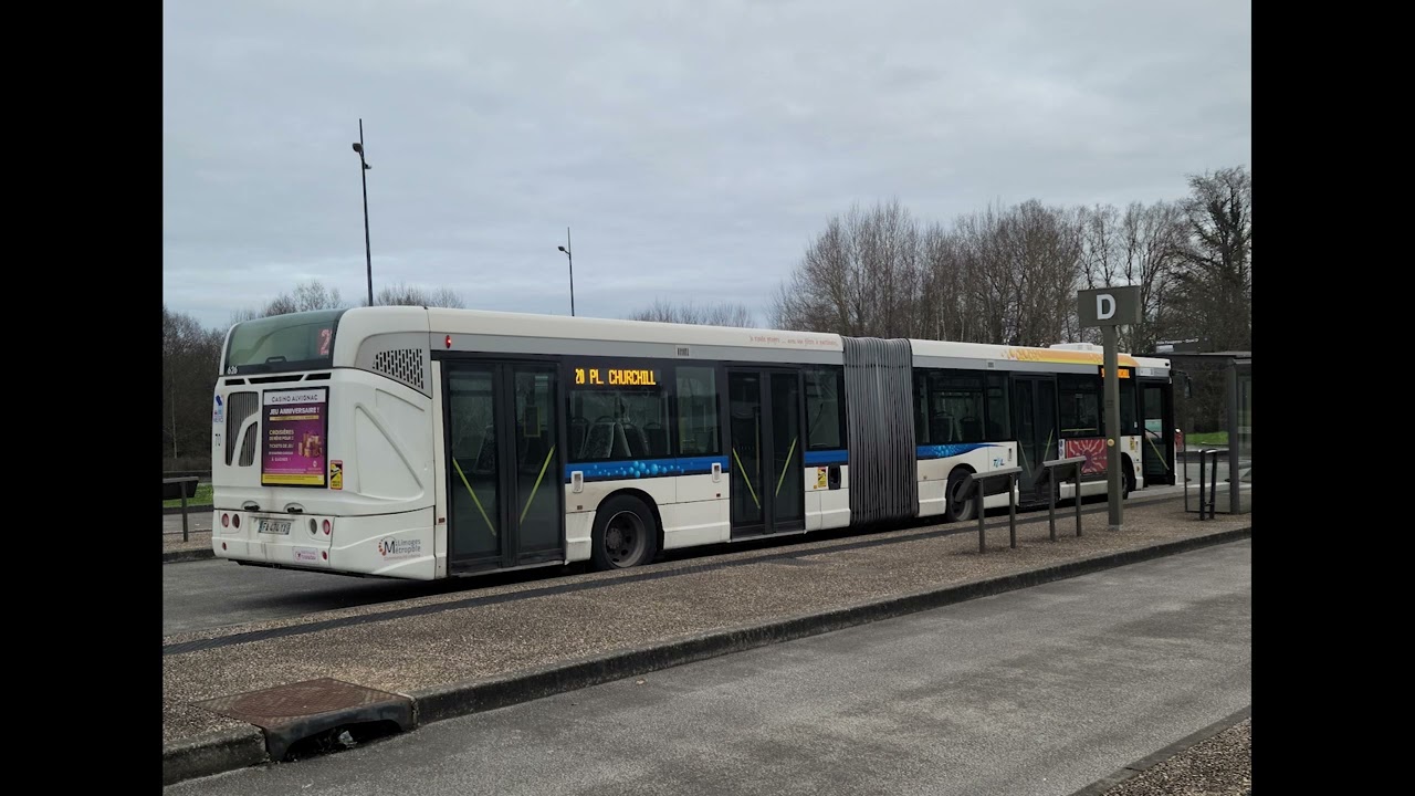 [Full Kickdown Loud Voith] Heuliez GX 427 EEV n°626 - Ligne 20, TCL Limoges