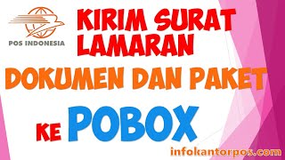 Cara Kirim Surat Atau Paket Ke POBOX Kantorpos