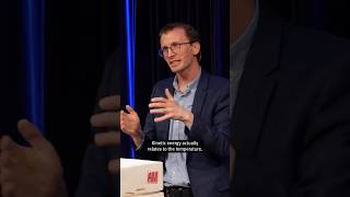 How temperature and kinetic energy works in space with Thomas Haworth #shorts #kineticenergy #space @TheRoyalInstitution