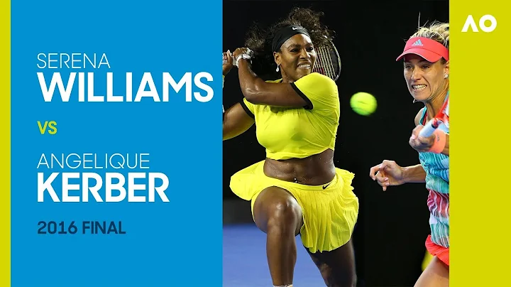 Serena Williams v Angelique Kerber - Australian Op...