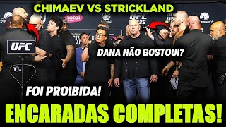 O S4NGUE FERVEU! 🔥 KHAMZAT CHIMAEV VS SEAN STRICKLAND! VEJA COMO FOI...