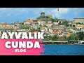 AYVALIK - CUNDA ADASI | ❤️ Aşıklar Tepesi | ☀️ Ortunç Koyu  | 🚙 Arabayla Ücretsiz Kamp | Vlog