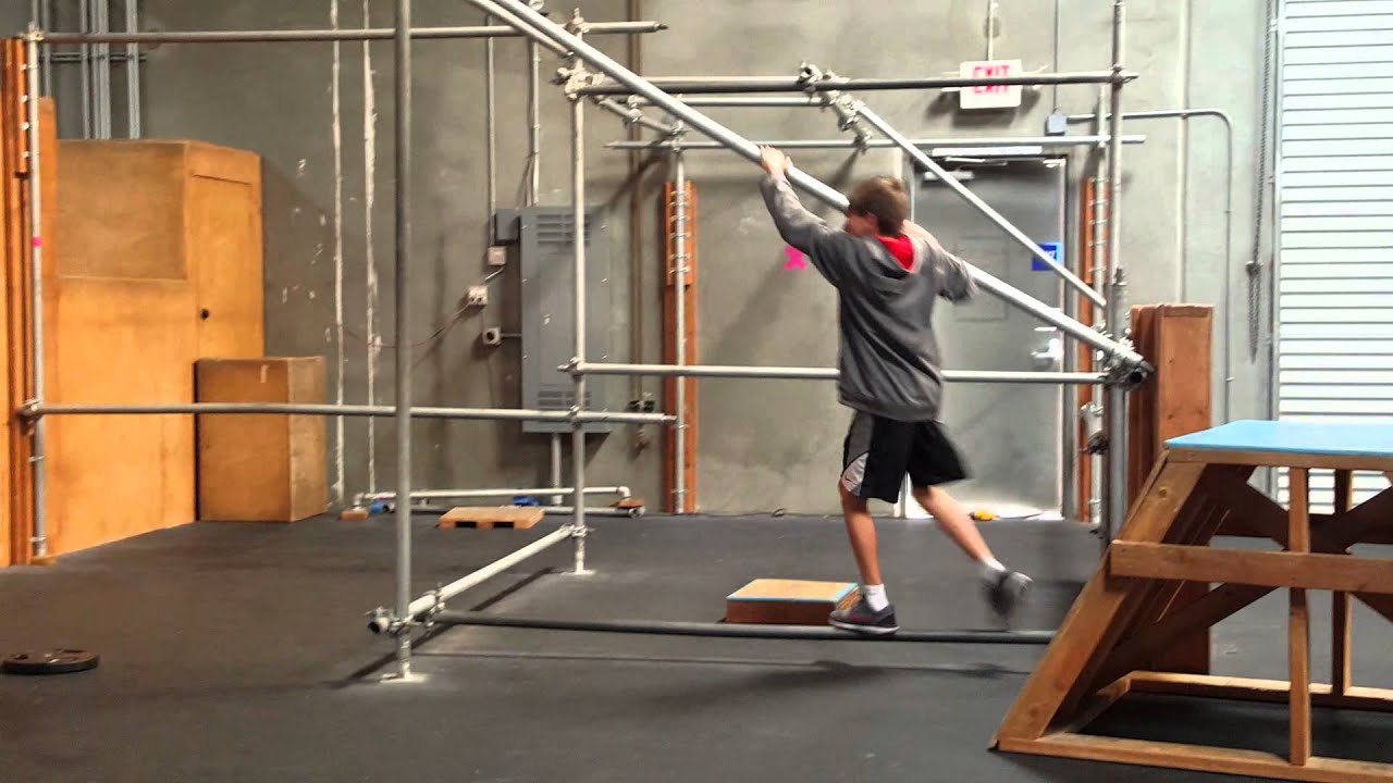 Zach's ninja warrior run