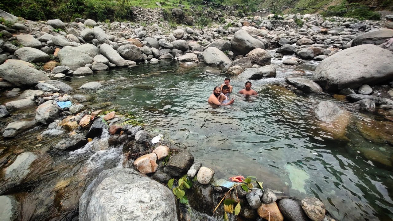 Natural Swimming Pool Dharchula || गलाती खोला || Sandeep Dhami Vlogs